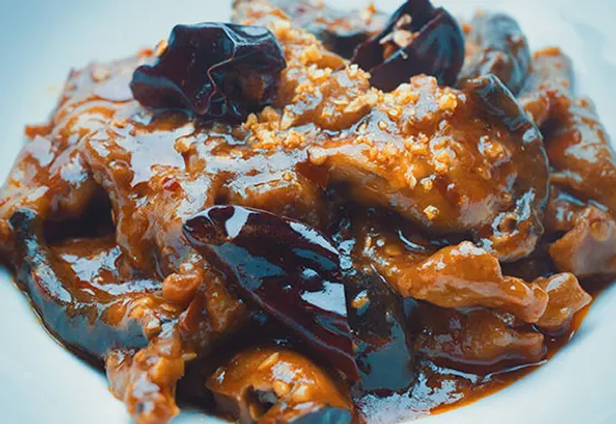 Sapo Beef with Shiitake