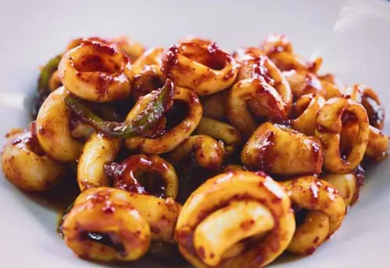 Stir-Fried Calamari