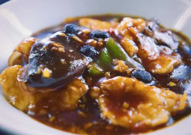 Chicken in Black Pepper Sauce