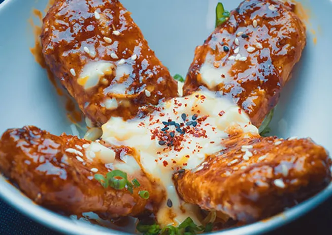 Soy Glazed Tofu in Nanban Sauce