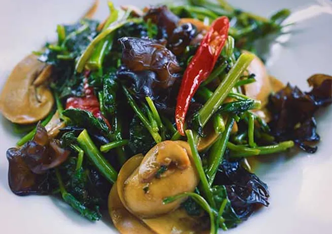 Stir-Fried Kangkong