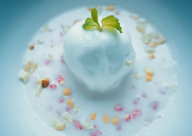 Red Rubies in Coconut Milk